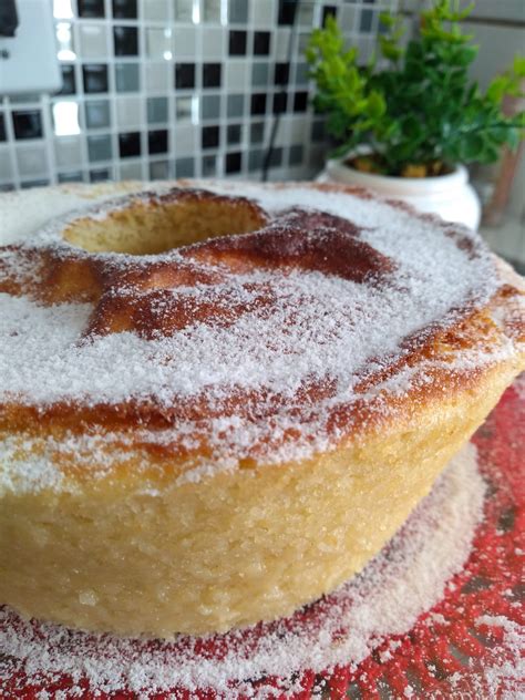 Bolo De Baunilha Na Airfryer Receitas De Todos