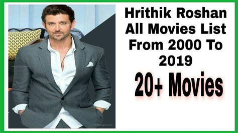 Hrithik Roshan All Movies List Youtube