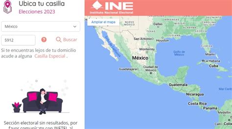 Ine Habilita Ubica Tu Casilla Plataforma Para Saber D Nde Votar En