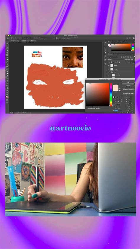 Processo De Pintura Digital No Photoshop Blacklivesmatter Artnoocio