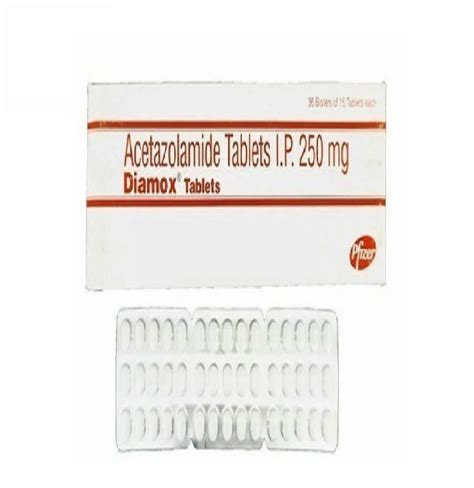 Acetazolamide Diamox 250mg Tablets 15 Non Prescription At Rs 190 Box In Nagpur