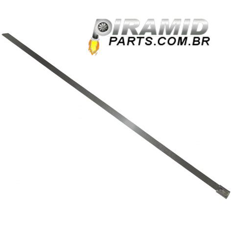 Abraçadeira para Termotape 400mm inox Piramid Parts Racing