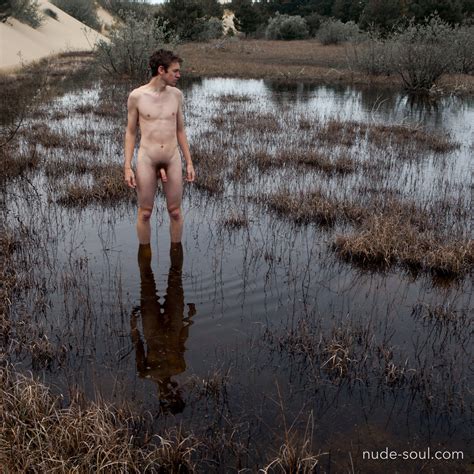 Reflective Man Nude Soul Art Photos