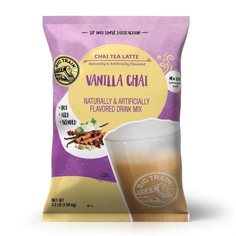 Amazon Big Train Chai Vanilla Chai 3lb 8oz Bulk Bag Grocery