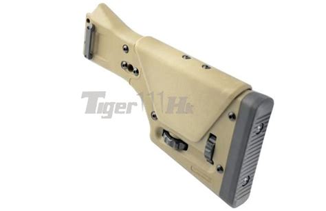 Magpul Pts Prs Stock For Masada Dark Earth Airsoft Tiger Hk