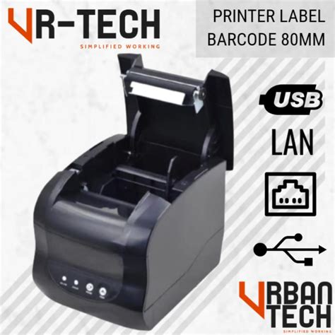 Jual PRINTER LABEL BARCODE 80MM IW 385B CETAK RESI STICKER THERMAL USB