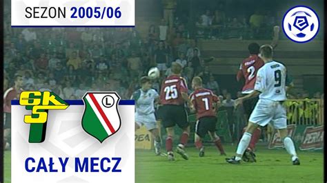 1 2 Górnik Łęczna Legia Warszawa CAŁY MECZ Ekstraklasa 2005 06