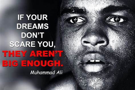 Amazon Muhammad Ali Poster Quote Boxing Black History Month