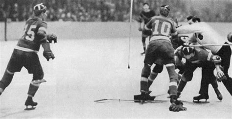 Blood On The Ice The Violence Of Hockey The Saturday Evening Post