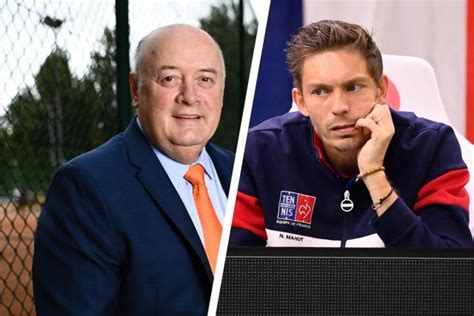 Bernard Giudicelli Nicolas Mahut Est Bon Pour La Retraite E Paris