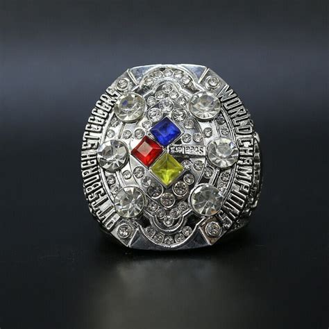 Pittsburgh Steelers 6 Championship Rings Silver Ben Etsy