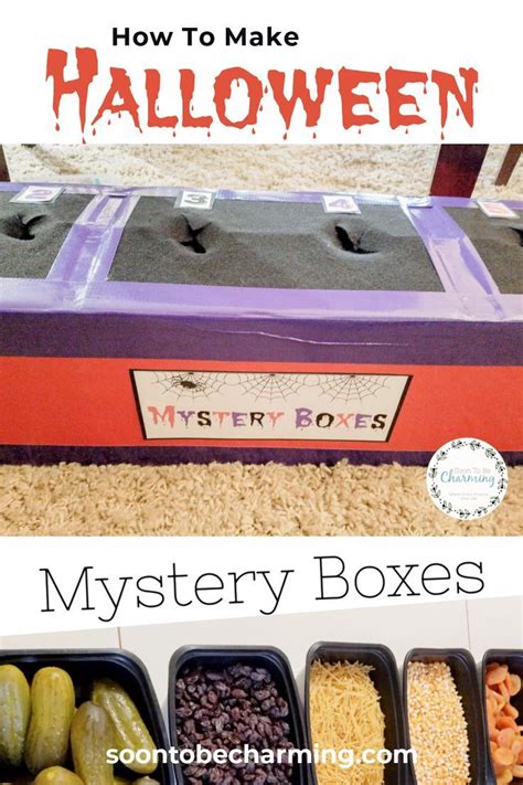 The Mystery Boxes Are Filled With Halloween Treats