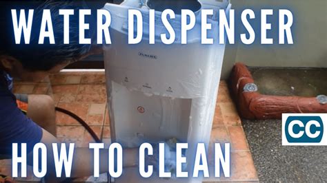 HOW TO CLEAN: WATER DISPENSER [STEP-BY-STEP] - YouTube