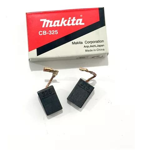 Juego Carbones Makita Cb 325 1950012 P Hr2610 Bo6050 MercadoLibre