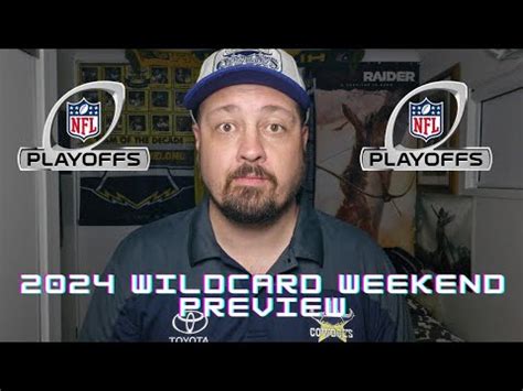 2024 Nfl Wildcard Weekend Preview Picks YouTube