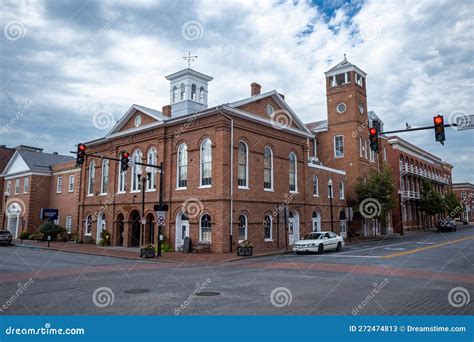 Charles Washington Hall In Charles Town West Virginia Editorial Stock