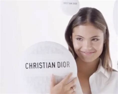 Emma Raducanu stars in new Dior advertisement - Women's Tennis Blog