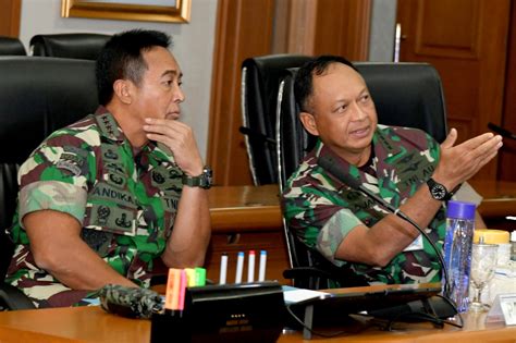 Di Mabesau Panglima Tni Jenderal Andika Perkasa Mendapat Penjelasan