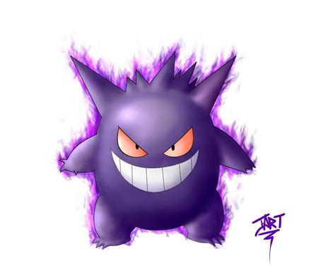 Gengar Uno De Mis Pok Mon Fantasma Favoritos Pokemon Gengar Pokemon