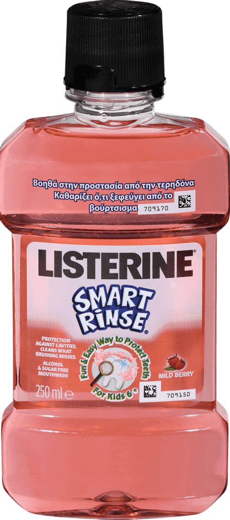 Listerine Smart Rinse Dje Ija Vodica Za Ispiranje Usta Ml Dm