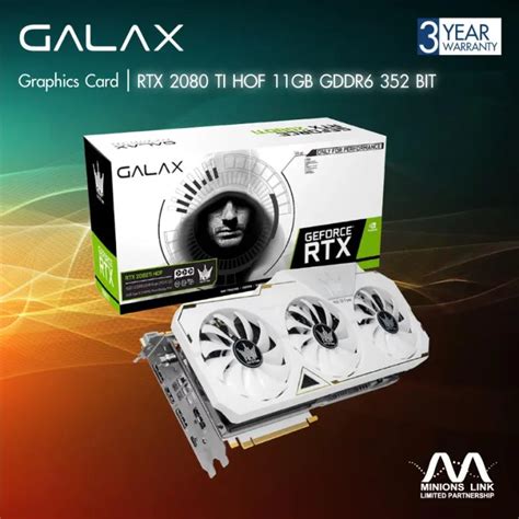 Vga Galax Rtx 2080 Ti Hof 11gb Gddr6 352 Bit Th