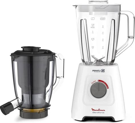 Moulinex Blendforce 2 In 1 Blender With Juicer Jar 600 Watts 2 Speeds