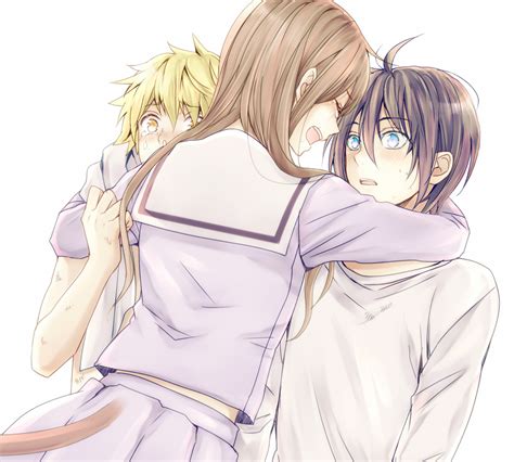 Yato Iki Hiyori And Yukine Noragami Drawn By Madoromi Danbooru