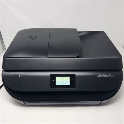 Hp Officejet 4655 All In One Printer Tested Works Black Print Scan Fax Copy Ebay