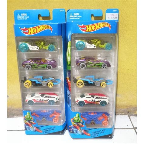Jual Hot Wheels Color Splash Science Lab 5 Pack Shopee Indonesia