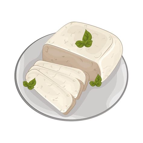 Premium Vector Illustration Of Tofu