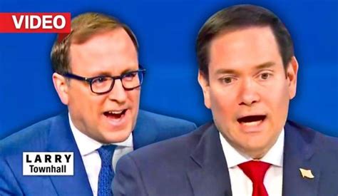 Marco Rubio Shuts Up Abcs Jon Karl After Saying Who Is To Blame For The World Burning Bearing