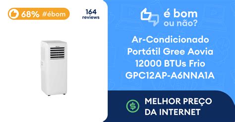 Ar Condicionado Portátil Gree Aovia 12000 É BOM Promoção