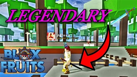 How to get legendary sword in blox fruit