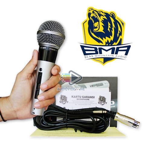 Microphone BMA SR 80 Mic Vokal Mikrofon Dinamik Original SR80 Garansi