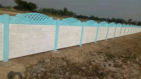 50mm Concrete Precast Compound Wall At Rs 90 Sq Ft Precast Compound