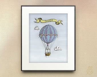 Hot Air Balloon Nursery Etsy