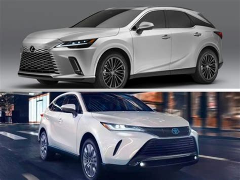 Lexus RX Vs Toyota Venza Toyota Vs Lexus SUV Comparison DARCARS