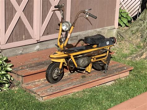 1970 Italjet Kit Kat Yellow Kit Kat Moped Photos — Moped Army