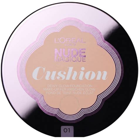Loreal Nude Magique Cushion Foundation 1 Rose Porcelain