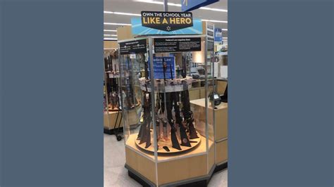 Walmart Removes Back To School Gun Display