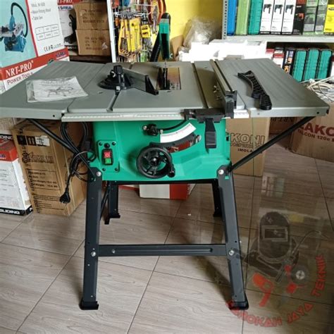 Jual Mesin Gergaji Meja Potong Kayu Table Saw Nrt Pro Ts Hd