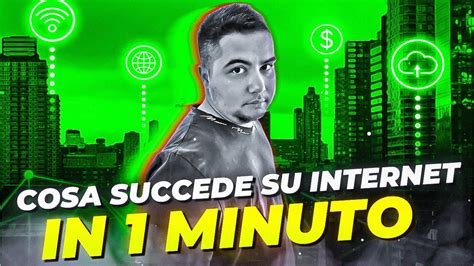 COSA SUCCEDE SU INTERNET IN 1 MINUTO YouTube