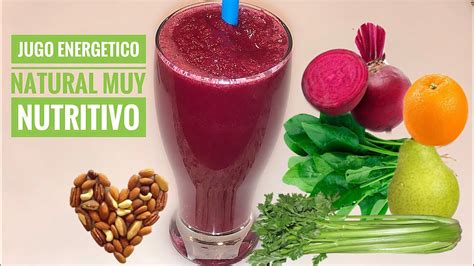 Arriba Imagen Recetas De Jugos Naturales Energeticos Viaterra Mx