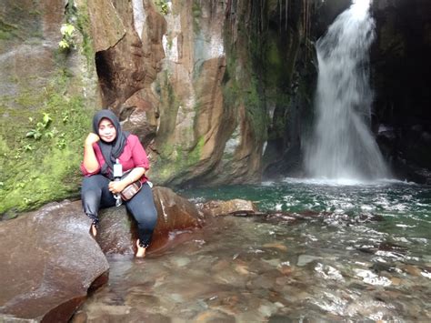 Air Terjun Curup Kenanga Di Way Kanan Wisata Alam Hadirkan Nuansa