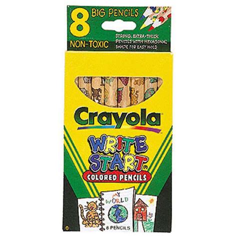 Crayola Llc Formerly Binney Smith Crayola Write Start Colored Penci