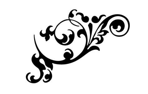 Free Vectors Free Vector Flourish Ornaments