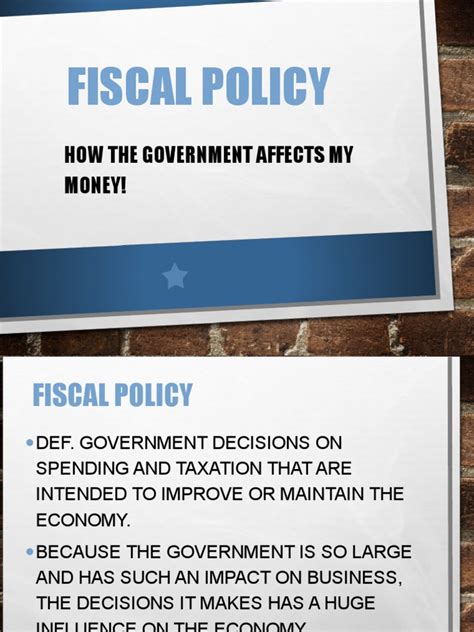 Fiscal Policy | PDF | Fiscal Policy | Macroeconomic Policy