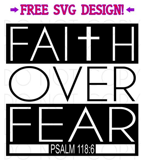 Faith Over Fear Printable Printable Word Searches