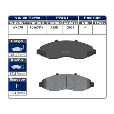 Balatas Para Ford F 150 Delanteras