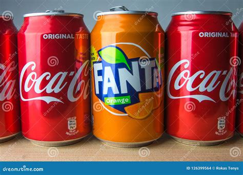 Used Aluminum Soda Can Editorial Stock Image Image Of Background